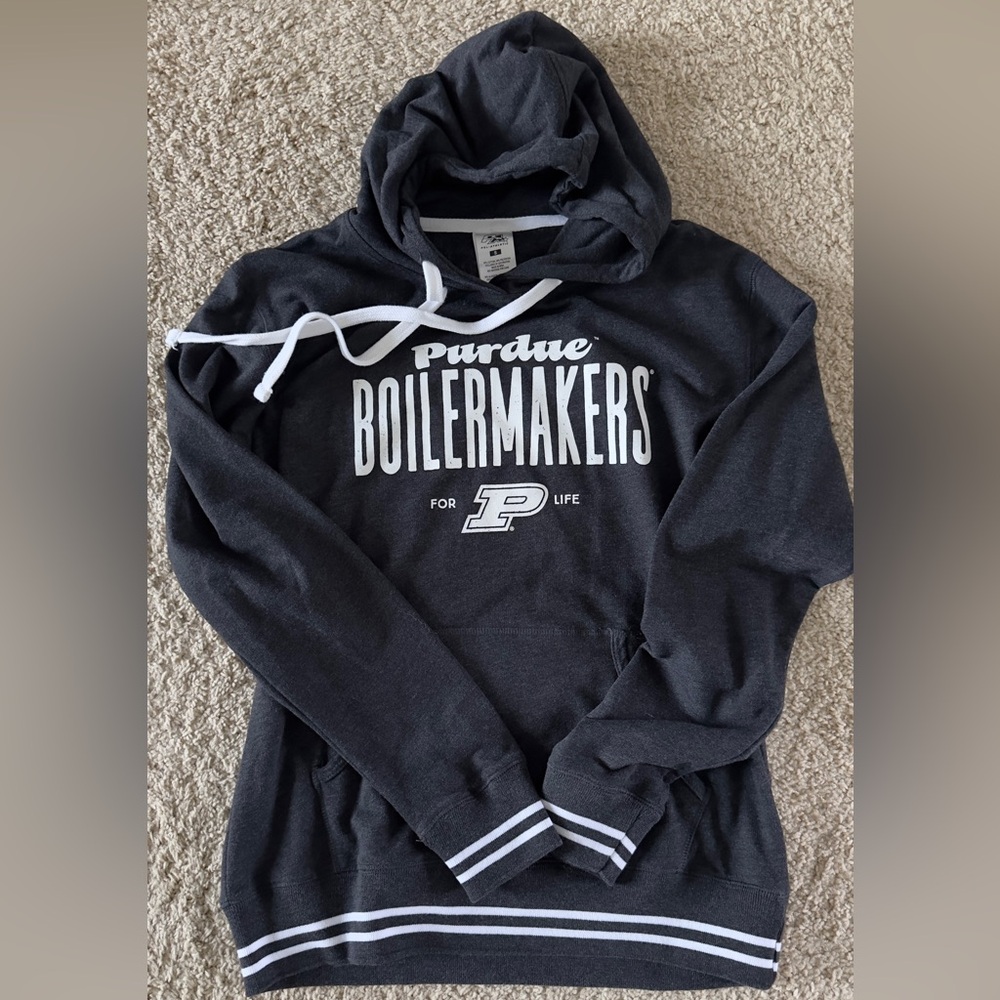 Boilermakers Black Hooded Sweatshirt